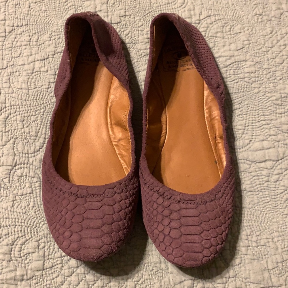 Purple Lucky Emmie Flats